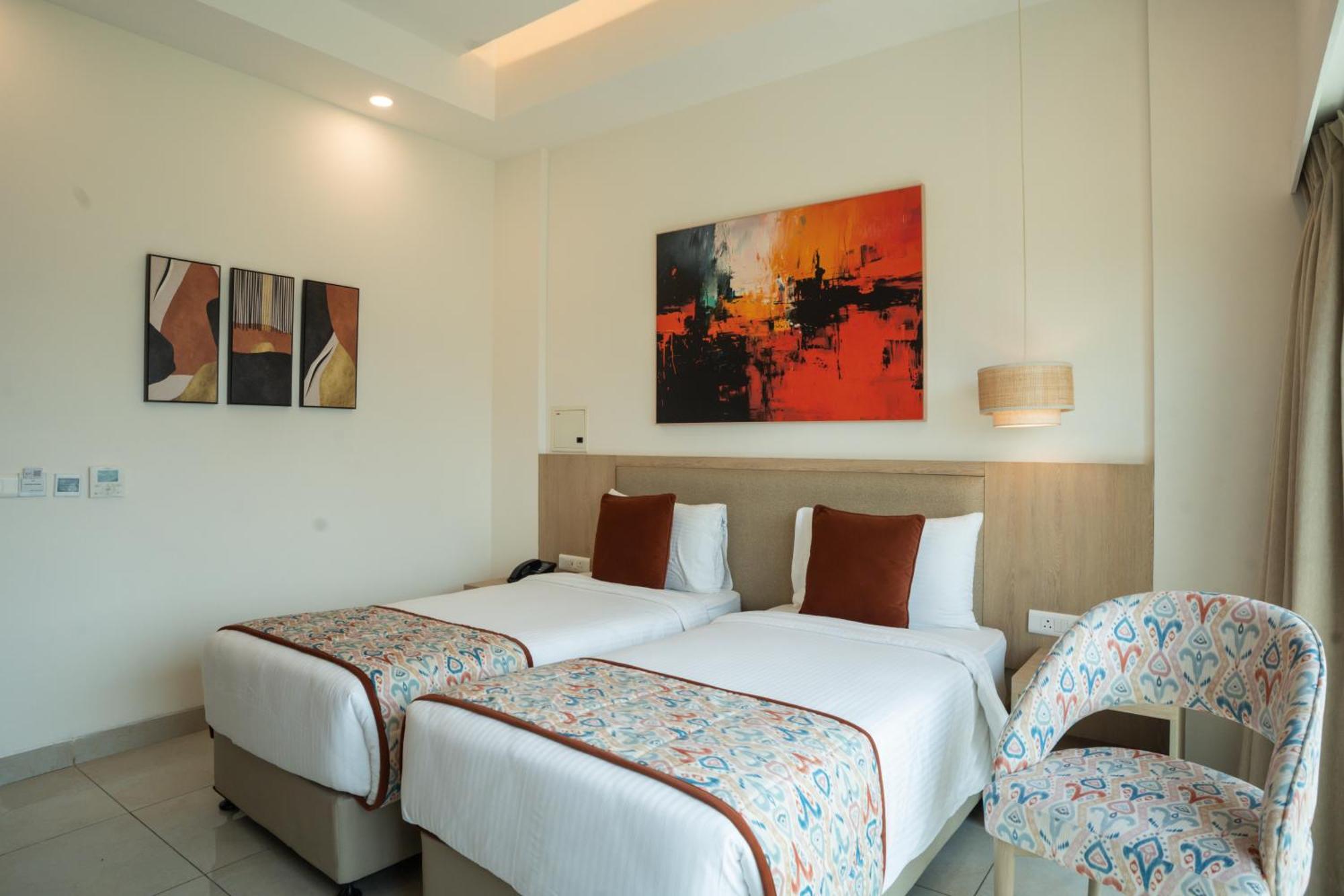Ar Suites Klj Square Gurgaon Extérieur photo