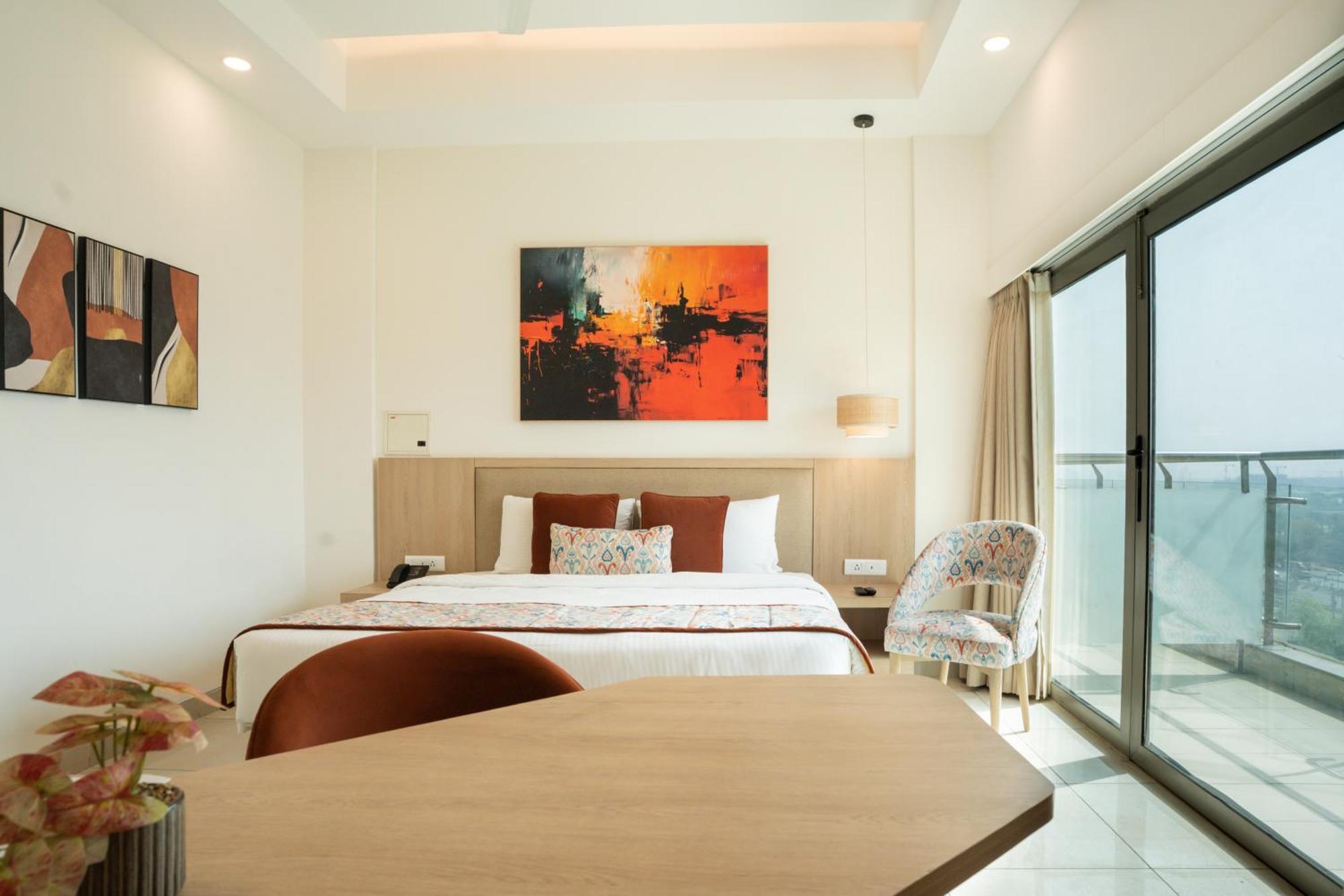 Ar Suites Klj Square Gurgaon Extérieur photo